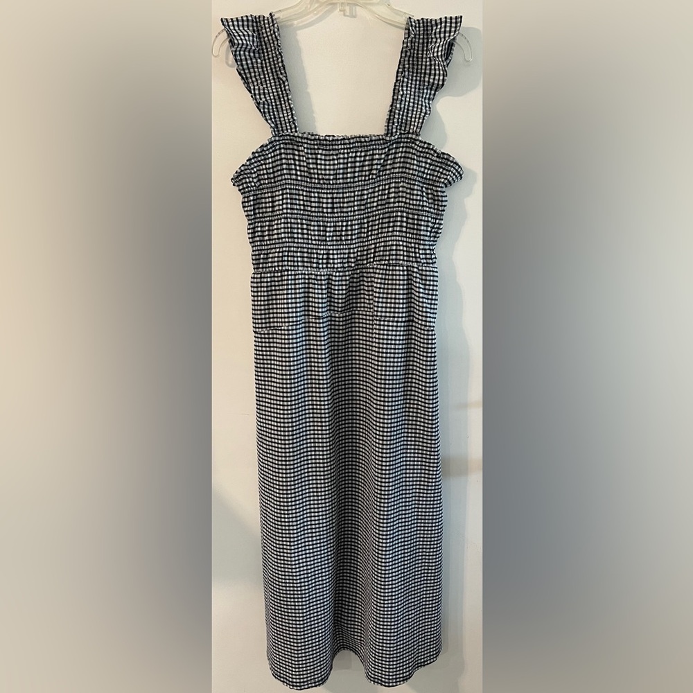 Old Navy Blue and White Maxi Dress-NWOT